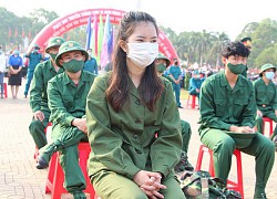 Nữ tân binh: "Nghĩa vụ bảo vệ Tổ quốc không chỉ của riêng nam giới"