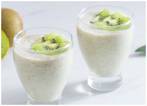 Sinh tố kiwi sữa chua