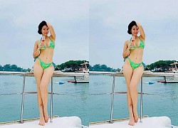 Thu Minh khoe body 'đẹp nức nở' ở tuổi 44