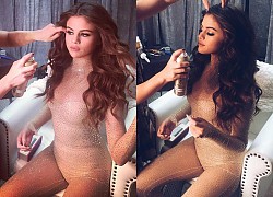 Ảnh hậu trường cam thường của Selena Gomez đang khiến dân tình phát cuồng, spotlight đổ dồn vào body đẹp nức nở