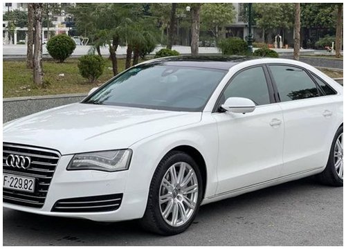 Audi A8L 10 năm tuổi giữ giá hơn đối thủ Mercedes S-Class