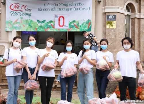 Dàn người đẹp 'giải cứu' nông sản Hải Dương