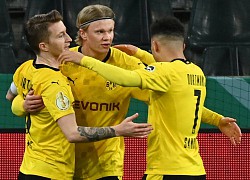 Dortmund phản công mãn nhãn với Reus - Haaland - Sancho