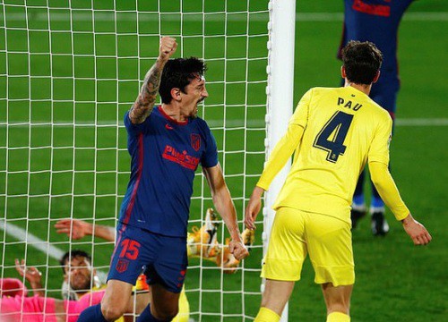 Hạ Villarreal, Atletico bỏ xa Barcelona và Real Madrid