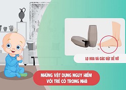 Nhiều tai nạn rình rập trẻ trong nhà