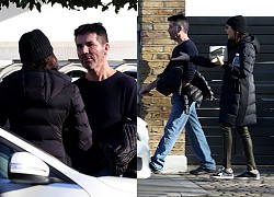 Simon Cowell và bạn gái cãi nhau trên phố