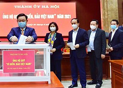 Thành ủy Hà Nội ủng hộ Quỹ "Vì biển, đảo Việt Nam" năm 2021