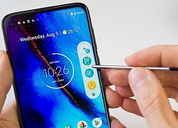 Hé lộ smartphone 5G giá mềm với bút cảm ứng của Motorola