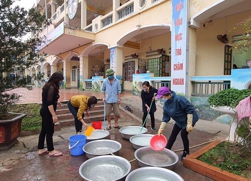 Thành phố Lào Cai: 1.300 HS Trường TH Lê Văn Tám đi học trở lại