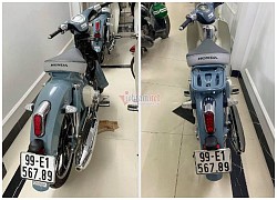 Honda Cub C125 biển số VIP giá 300 triệu đồng tại Hà Nội