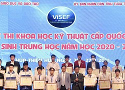 Học sinh nghiên cứu học trực tuyến, giường bệnh thông minh đoạt giải nhất quốc gia