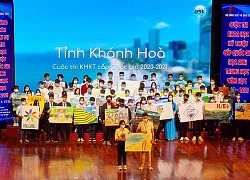 Khánh Hòa đạt 2 giải Cuộc thi khoa học kỹ thuật cấp quốc gia học sinh trung học