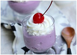 Mousse khoai lang tím mát lạnh sảng khoái