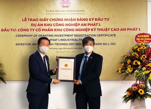 An Phát Holdings chi gần 2.000 tỷ đồng đầu tư KCN An Phát 1