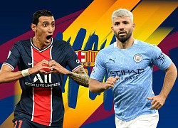 Barca ký miễn phí Aguero và Di Maria