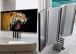 Chiếc TV MicroLED này có thể gấp lại như cái quạt, ẩn dưới sàn nhà, giá 400.000 USD