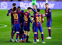 Chơi hơn 2 người, Barca thắng đậm Sevilla để vào chung kết Cúp nhà Vua Tây Ban Nha