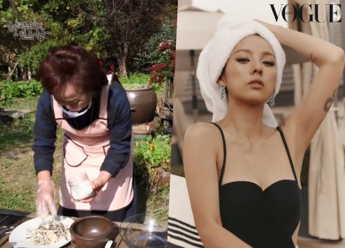 Mẹ chồng học cách nấu các món chay cho 'nữ hoàng sexy' Lee Hyori