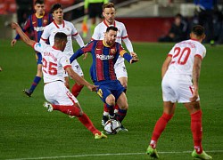 Messi hả hê trả đũa cầu thủ Sevilla