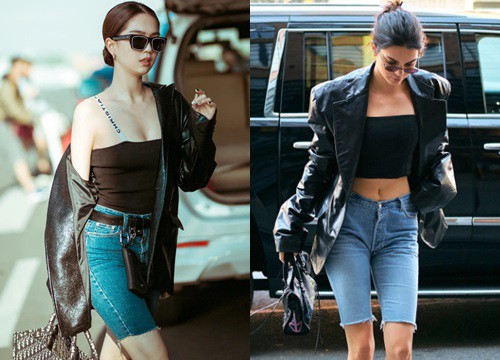 Người ta coi Ngọc Trinh là cô chị "rơi" của bộ đôi Kylie - Kendall, nhìn loạt ảnh này hiểu ngay lý do