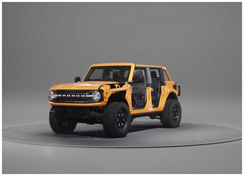 Xem kỹ sư Ford tháo rời từng phần ngoại thất của Bronco 2021