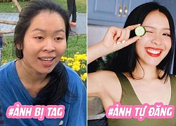 "Cả nhà 3 đời" làm beauty blogger đến đời An Phương lại không thoát khỏi nguyền ảnh bị tag