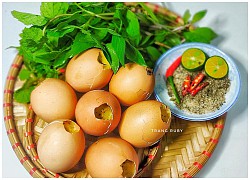 Cách làm trứng nướng đơn giản bằng nồi chiên không dầu