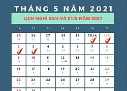 Dịp lễ 30/4 và 1/5 năm nay người lao động được nghỉ mấy ngày?