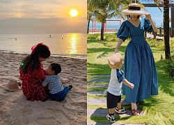 Hoà Minzy hé lộ thêm ảnh hiếm của quý tử đầu lòng, bé vừa lập &#8220;nhà riêng&#8221; trên MXH đã có hàng nghìn fan follow