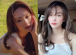Minh Hằng chăm khoe tóc sau khi được báo Trung tung hô