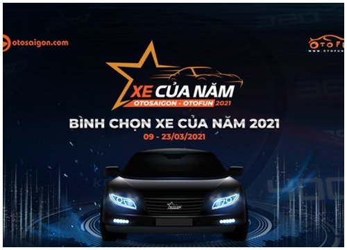 Bộ ba ô tô VinFast tạm dẫn trước giải Bình chọn Xe của năm