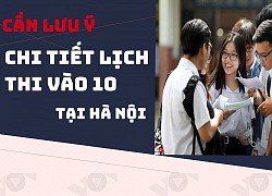 &#8220;Cẩm nang&#8221; lịch thi vào 10 THPT và các trường chuyên tại Hà Nội