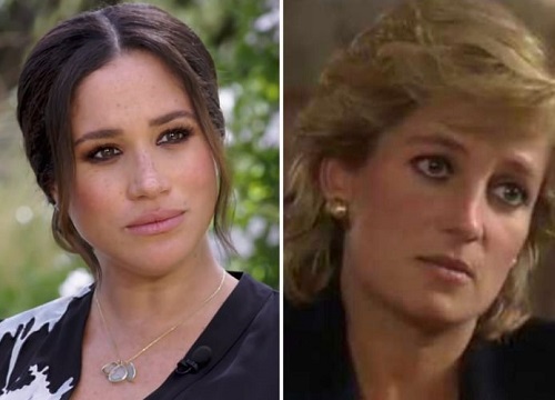 Đều thực hiện cuộc phỏng vấn rúng động hoàng gia, Meghan Markle phải cúi đầu xấu hổ trước cách ứng xử đẳng cấp của Công nương Diana