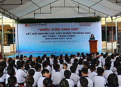 "Điều ước cho em" đến với học sinh miền núi Quảng Bình