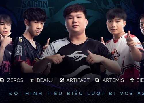 Đội hình tiêu biểu lượt đi VCS: GAM Esports chiếm tới 3 suất nhưng bất ngờ nhất là vị trí hỗ trợ