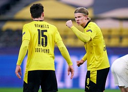 Haaland chơi bùng nổ giúp Dortmund vào tứ kết