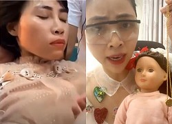 Lộ clip Youtuber Thơ Nguyễn ngất xỉu, khóc lóc "giả trân" sau khi làm clip Kumanthong "xin vía"