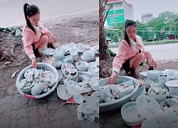 Nhà trai &#8220;thách rửa&#8221; chục mâm bát đũa, cô nàng nhanh tay&#8230; đập sạch