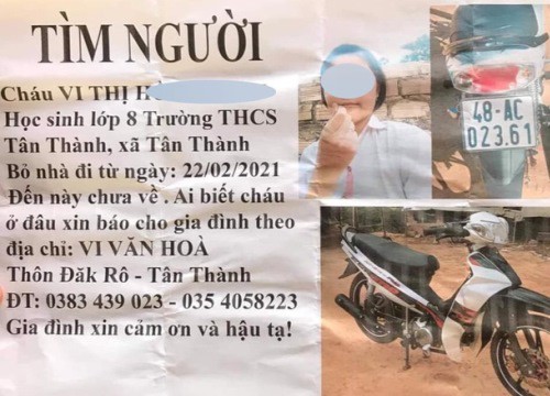 Nữ sinh mất liên lạc hơn nửa tháng: Cuộc gọi lạ