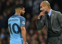 Pep Guardiola phũ phàng với Sergio Aguero