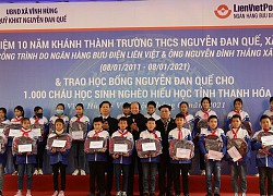 Quỹ Khuyến học, khuyến tài Nguyễn Đan Quế chắp cánh ước mơ cho học sinh nghèo hiếu học