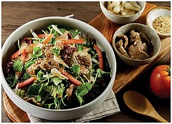 Salad bò dưa kiệu