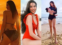 5 bà mẹ bỉm sữa "hot" nhất Vbiz diện bikini khoe dáng sau sinh: Hà Hồ - Hòa Minzy đọ vòng 3 "khủng", Đông Nhi "nửa kín nửa hở"