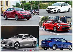 5 sedan bán chạy nhất tháng 2: Xe Việt chen chân