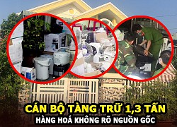 An Giang: Cán bộ biên phòng giấu hơn 1,3 tấn hàng hóa không rõ nguồn gốc trong nhà