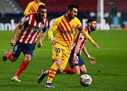 Cơ hội vàng cho Barca áp sát Atletico