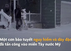 Cơn bão tuyết tấn công miền Tây nước Mỹ