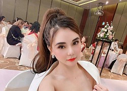 Hotgirl gây "nhức mắt" vì diện áo cúp ngực, vòng 1 chỉ trực "xổ" ra