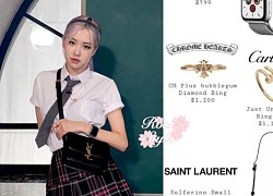 Mấy ai diện đồng phục đến trường sang chảnh như Rosé, giá nguyên bộ cao hơn học phí đại học chứ đâu có nhiều