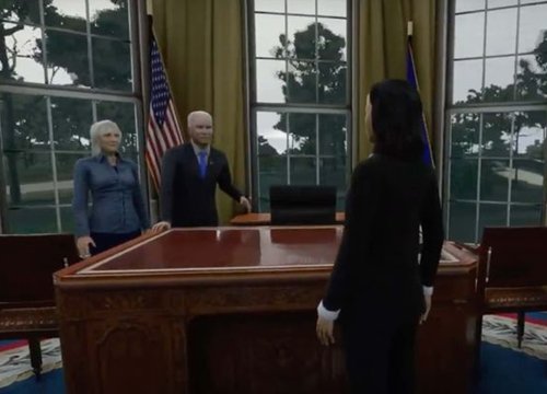 Microsoft Flight Simulator thay thế hình ảnh Trump bằng Biden